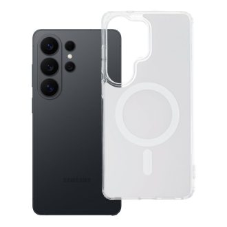   Clear Fusion Mag Cover tok Samsung S26 ULTRA  Magsafe kompatibilis fehér