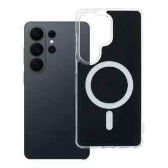   Clear Fusion Mag Cover tok Samsung S26 ULTRA  Magsafe kompatibilis fekete