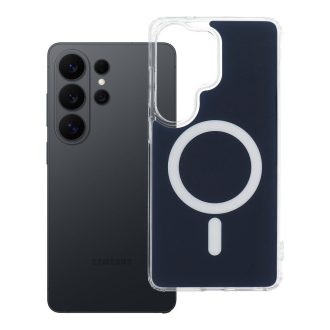   Clear Fusion Mag Cover tok Samsung S26 ULTRA  Magsafe kompatibilis sötétkék