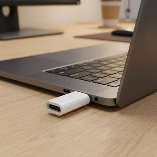 Type-C – Micro USB adapter Blue Star fehér