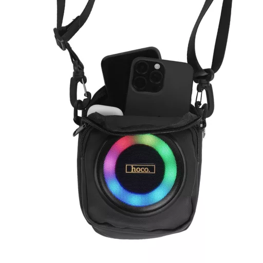 Bluetooth hangszóró 8 W 3 óra válltáska formájú 1,5 l Hoco HC41 fekete