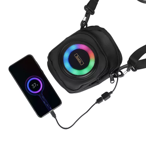 Bluetooth hangszóró 8 W 3 óra válltáska formájú 1,5 l Hoco HC41 fekete
