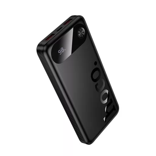 Hoco J154 powerbank 10000 mAh QC PD 22,5W – fekete