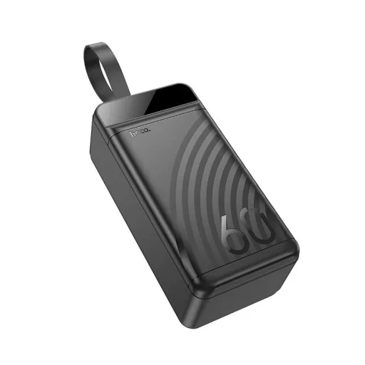 Hoco J123C powerbank 60000 mAh QC PD 3A 22,5W – fekete