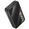 Hoco Q37A powerbank 20000 mAh QC PD 22,5W, beépített USB-C + Lightning kábelekkel – fekete