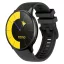 TITMO okosóra O-200 (GPS, AMOLED, Bluetooth hívás, szilikon szíj) fekete
