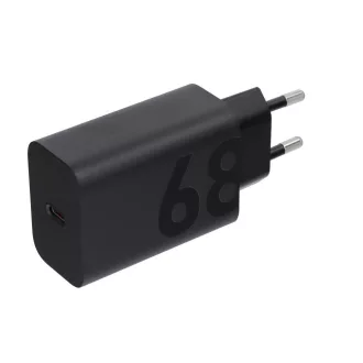 Motorola gyári USB-C töltő 68W MC682N fekete (bulk)