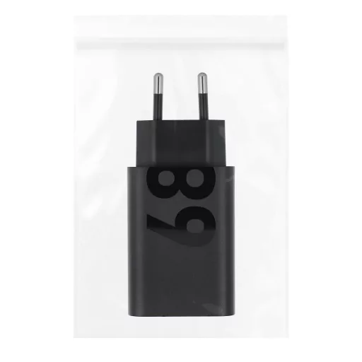 Motorola gyári USB-C töltő 68W MC682N fekete (bulk)