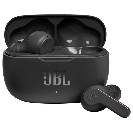 JBL vezeték nélküli fülhallgató TWS Wave 200 fekete