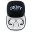 DKNY vezeték nélküli fülhallgató TWS 3D Rubber Matte Finish DKTWS3DNYAK fekete