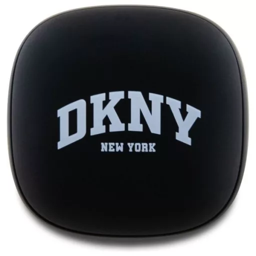 DKNY vezeték nélküli fülhallgató TWS 3D Rubber Matte Finish DKTWS3DNYAK fekete
