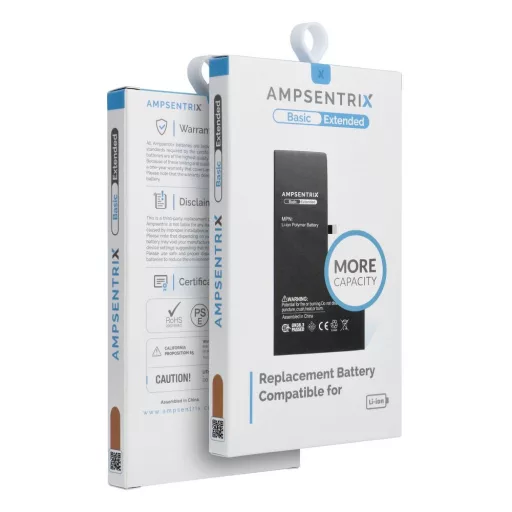 AmpSentrix akkumulátor iPhone 11 Pro készülékhez (emelt kapacitás 3450 mAh)
