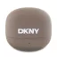 DKNY TWS Satiny Finish vezeték nélküli fülhallgató DKTWST6AEHLW barna