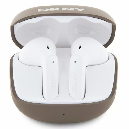 DKNY TWS Satiny Finish vezeték nélküli fülhallgató DKTWST6AEHLW barna
