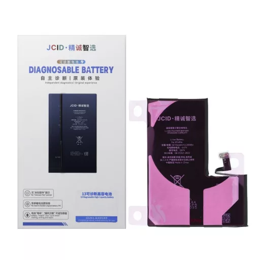 JCID programozható akkumulátor  iPhone 14 Pro Max 4790 mAh (emelt kapacitás)
