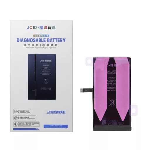 JCID programozható akkumulátor  iPhone 14 Plus 4730 mAh (emelt kapacitás)