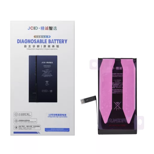 JCID programozható akkumulátor  iPhone 14 3580 mAh (emelt kapacitás)