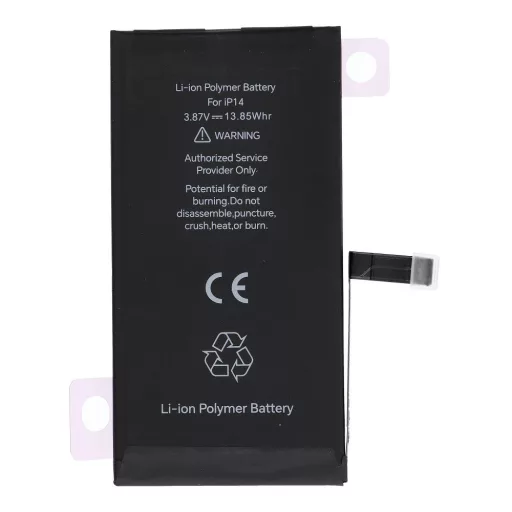 JCID programozható akkumulátor  iPhone 14 3580 mAh (emelt kapacitás)