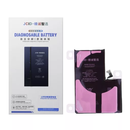 JCID programozható akkumulátor  iPhone 13 Pro Max 4790 mAh (emelt kapacitás)