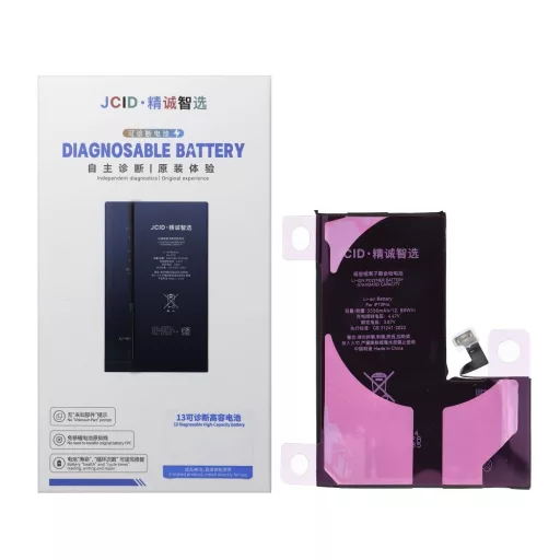 JCID programozható akkumulátor  iPhone 13 Pro 3330 mAh (emelt kapacitás)
