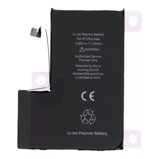JCID programozható akkumulátor  iPhone 12 Pro Max 4530 mAh (emelt kapacitás)