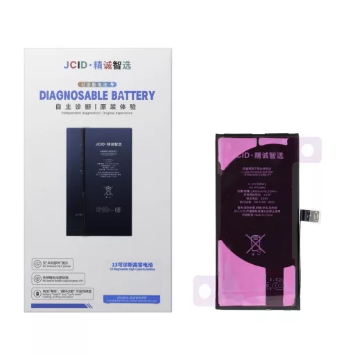 JCID programozható akkumulátor  iPhone 12 Mini 2460 mAh (emelt kapacitás)