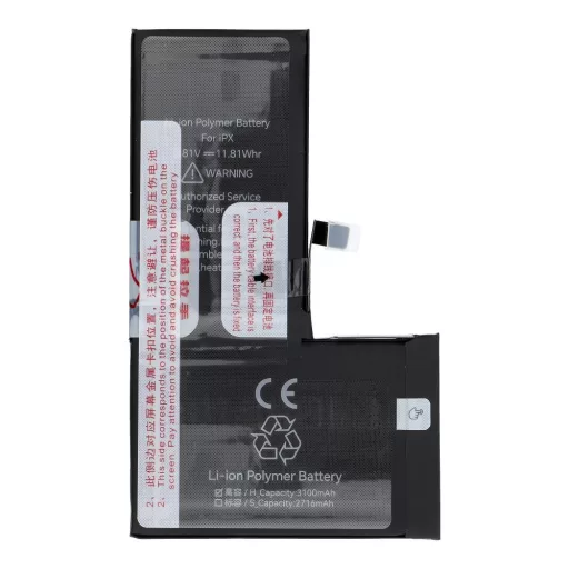 JCID Akkumulátor iPhone X 3100 mAh (emelt kapacitás)