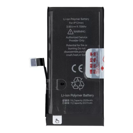 JCID Akkumulátor iPhone 12 mini 2520 mAh (emelt kapacitás)