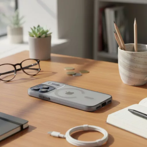 Flexline Mag Cover tok iPhone 17 PRO MAX  Magsafe kompatibilis szürke