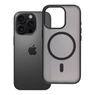   Flexline Mag Cover tok iPhone 16 PRO  Magsafe kompatibilis fekete
