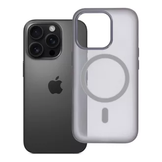   Flexline Mag Cover tok iPhone 16 PRO  Magsafe kompatibilis szürke