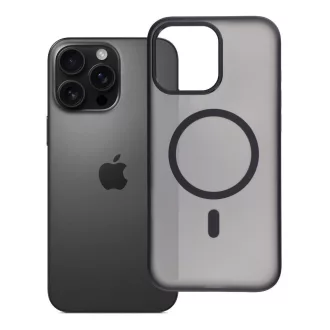   Flexline Mag Cover tok iPhone 16 PRO MAX  Magsafe kompatibilis fekete