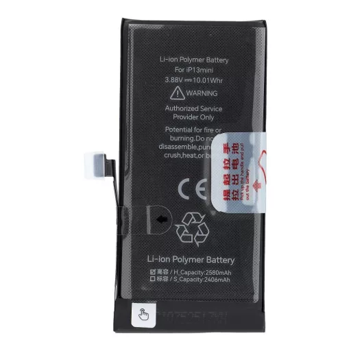JCID Akkumulátor iPhone 13 Mini 2580 mAh (emelt kapacitás)