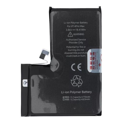 JCID Akkumulátor iPhone 14 Pro Max 4770 mAh (emelt kapacitás)