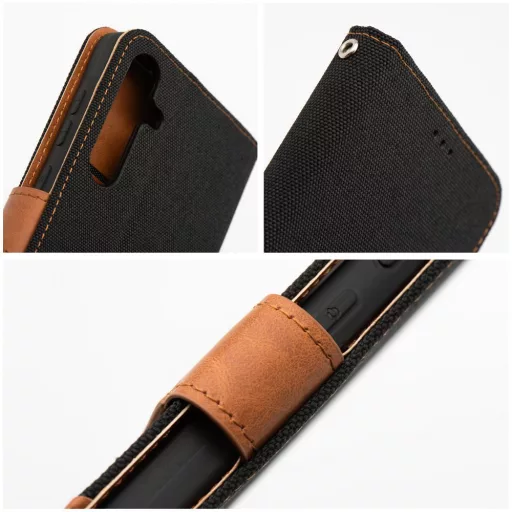 JEANS Flip tok SAMSUNG A57 5G fekete