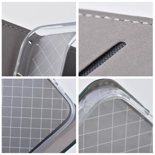 SMART MAGNETO Flip tok SAMSUNG A57 sötétzöld