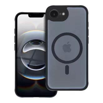   Full Matte Mag Cover tok Samsung A37  Magsafe kompatibilis fekete