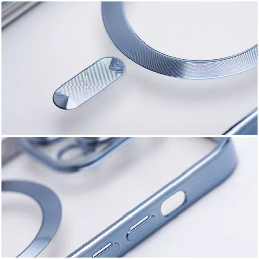 Electro Mag Cover tok Samsung A37  Magsafe kompatibilis titanium kék