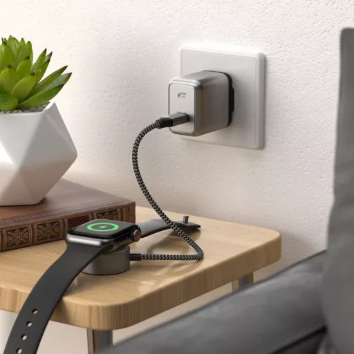 Satechi hálózati töltő GaN USB-C 30W ST-UC30WCM-EU szürke-fekete