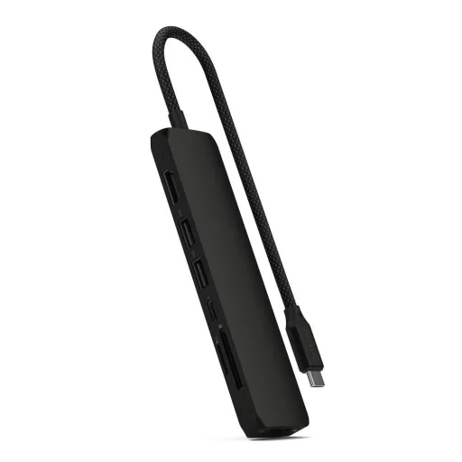 7 az 1-ben USB-C hub adapter, Satechi ST-P7SK, fekete