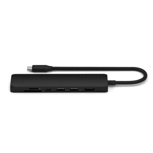 7 az 1-ben USB-C hub adapter, Satechi ST-P7SK, fekete
