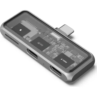   Adapter HUB 3in1 USB C Satechi Mobile XR ST-HXRSDM space gray