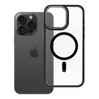   Roar Mag Bumper tok Magsafe kompatibilis  iPhone 15 Pro Max fekete