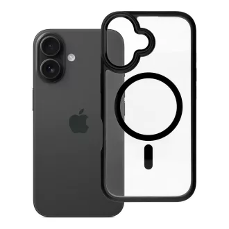 Roar Mag Bumper tok Magsafe kompatibilis  iPhone 16 fekete