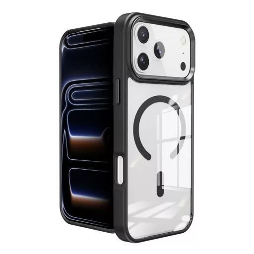 Roar Mag Bumper tok Magsafe kompatibilis  iPhone 17 Pro fekete