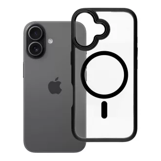 Roar Mag Bumper tok Magsafe kompatibilis  iPhone 17 fekete