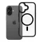 Roar Mag Bumper tok Magsafe kompatibilis  iPhone 17 fekete