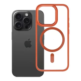   Roar Mag Bumper tok Magsafe kompatibilis  iPhone 15 Pro narancssárga