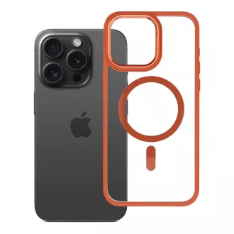   Roar Mag Bumper tok Magsafe kompatibilis  iPhone 15 Pro Max narancssárga