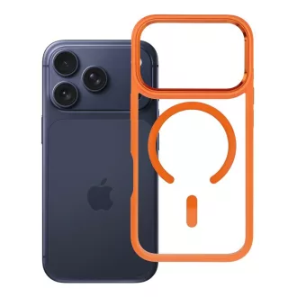   ROAR MAG BUMPER tok Magsafe kompatibilis for iPhone 17 Pro narancssárga